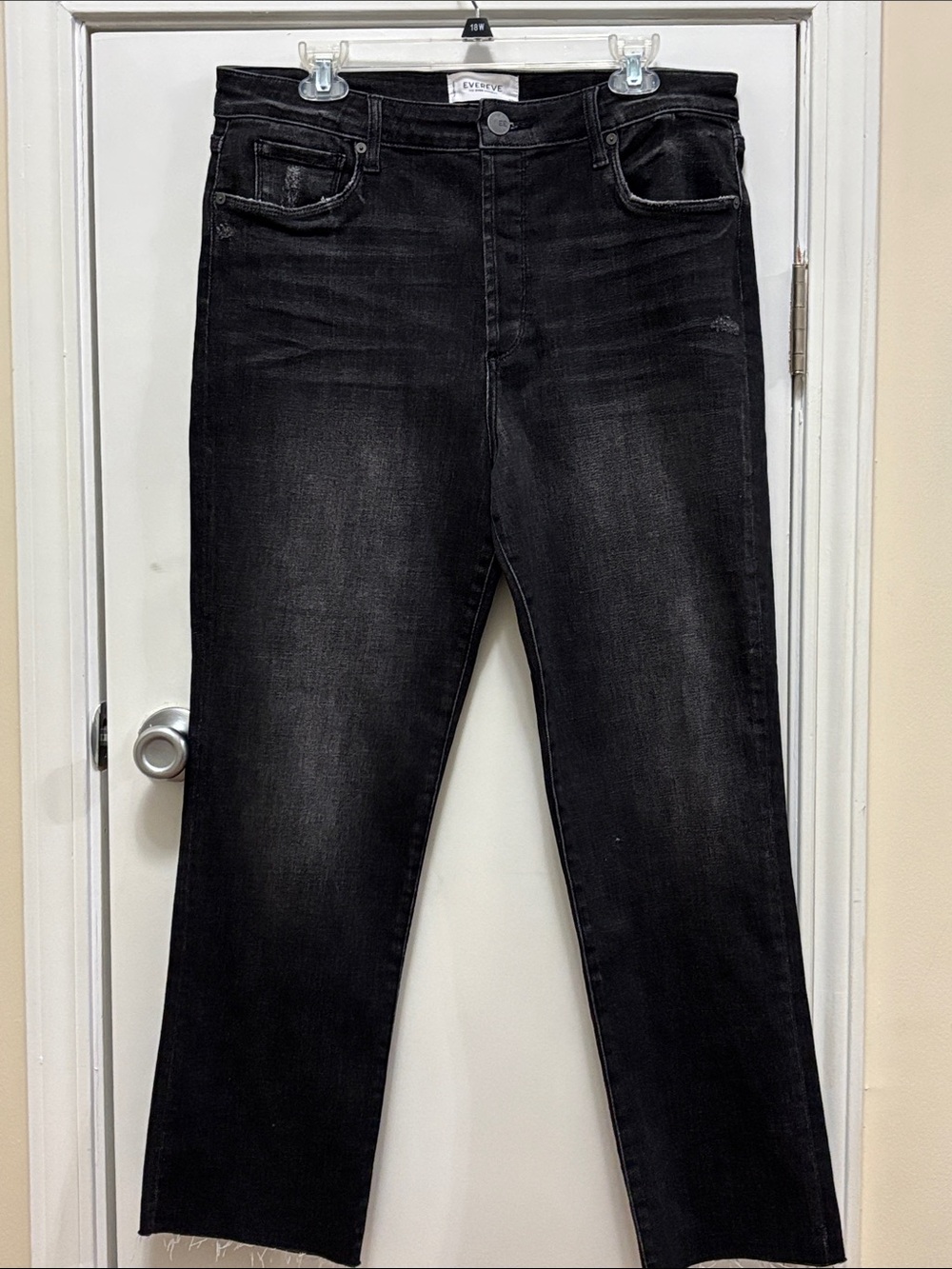 Evereve The Ever Straight High Waist Jeans size 32